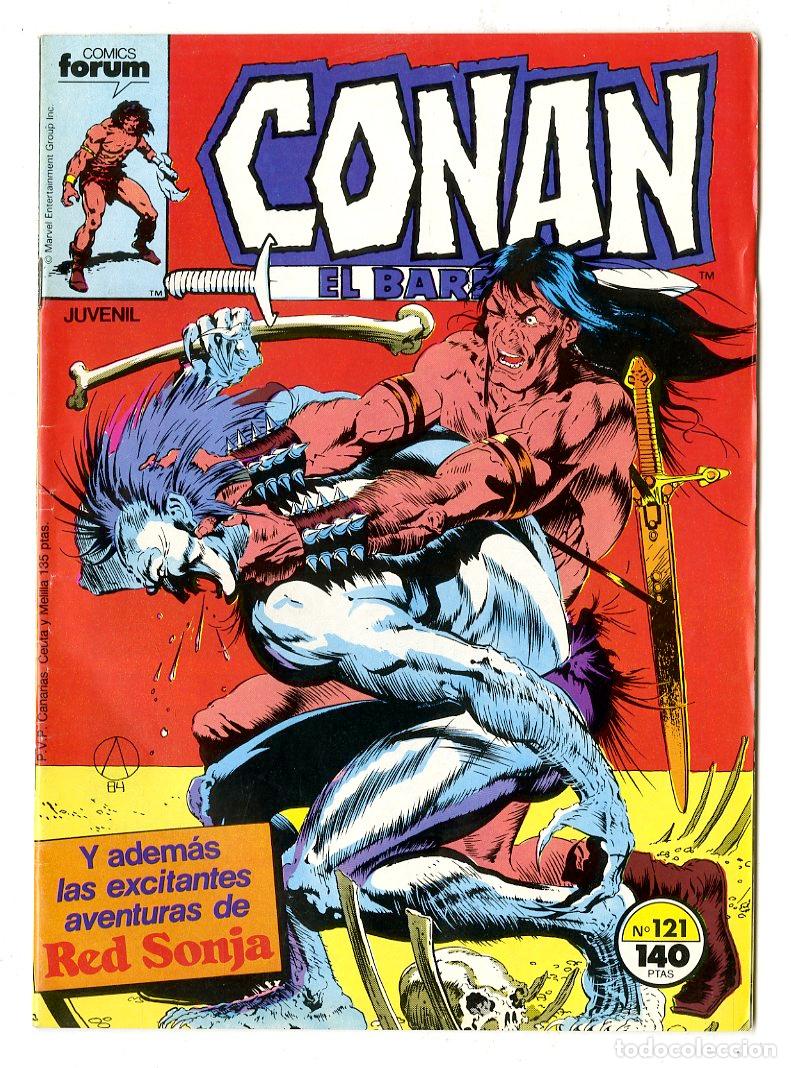 C&oacute;mics: Conan El B&aacute;rbaro n.121 (Forum, 1987) - Foto 1