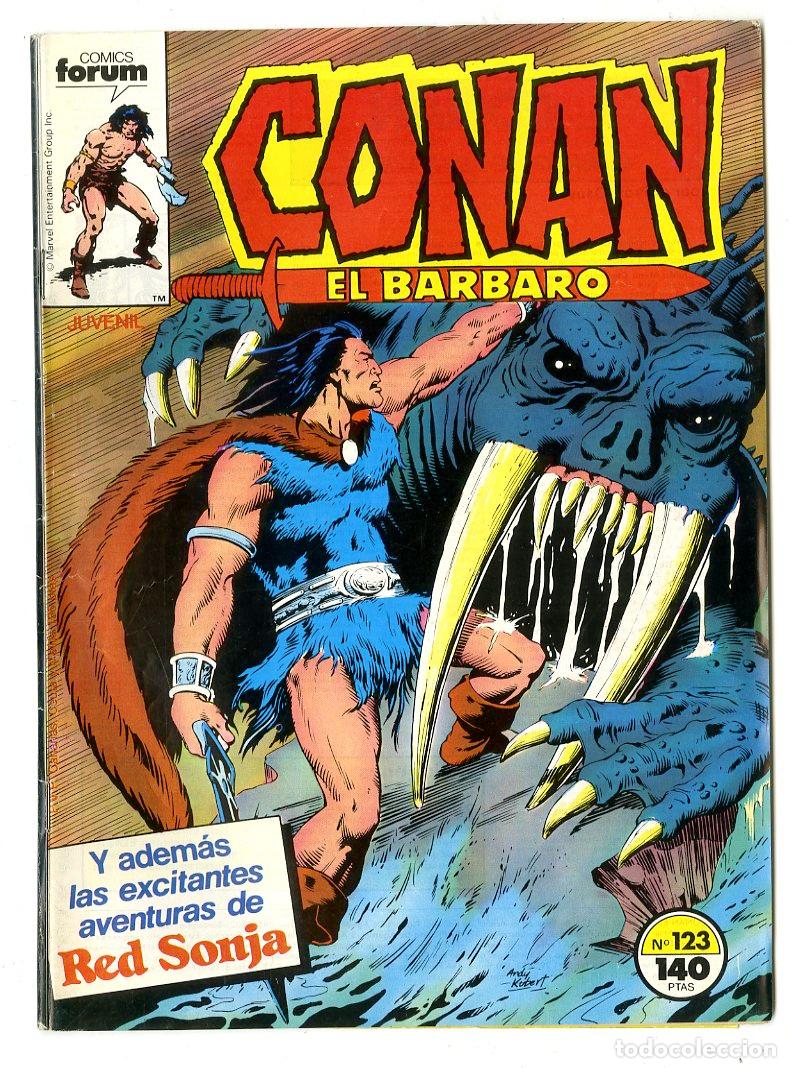 C&oacute;mics: Conan El B&aacute;rbaro n.123 (Forum, 1987) - Foto 1