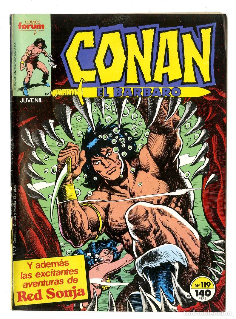 C&oacute;mics: Conan El B&aacute;rbaro n.119 (Forum, 1987) - Foto 1