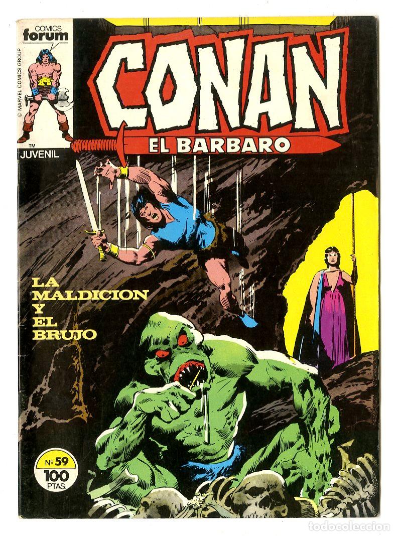 C&oacute;mics: Conan El B&aacute;rbaro n.59 (Forum, 1983) - Foto 1