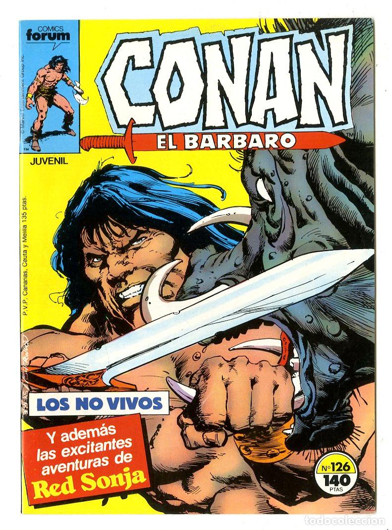 C&oacute;mics: Conan El B&aacute;rbaro n.126 (Forum, 1987) - Foto 1