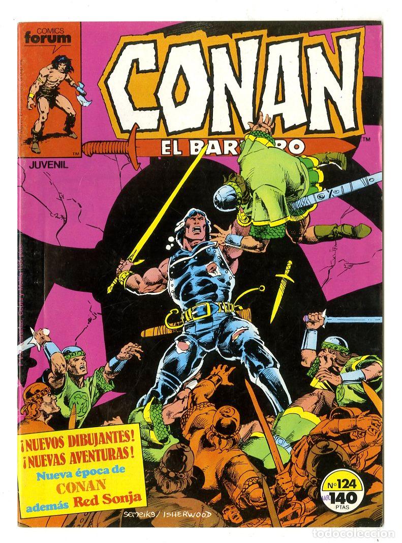 C&oacute;mics: Conan El B&aacute;rbaro n.124 (Forum, 1987) - Foto 1