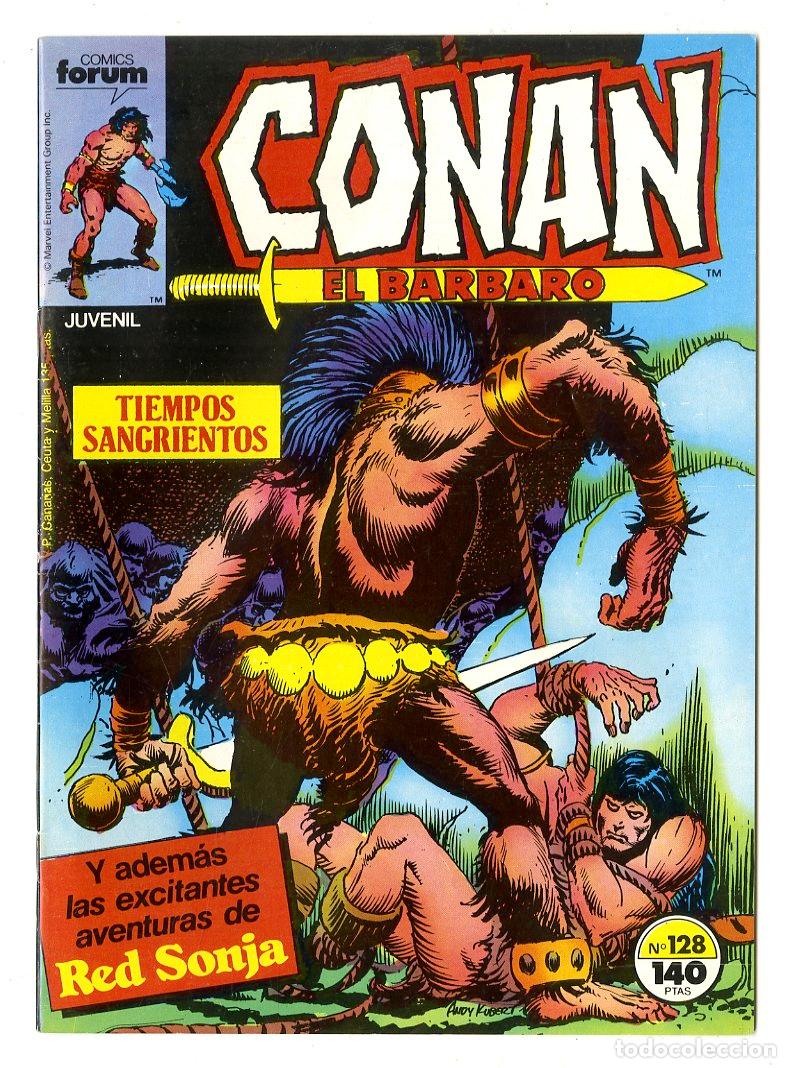 C&oacute;mics: Conan El B&aacute;rbaro n.128 (Forum, 1987) - Foto 1