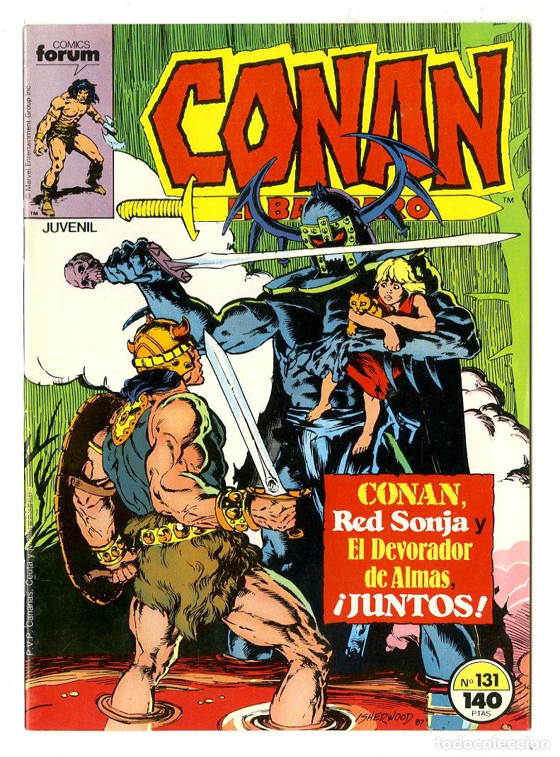 C&oacute;mics: Conan El B&aacute;rbaro n.131 (Forum, 1987) - Foto 1