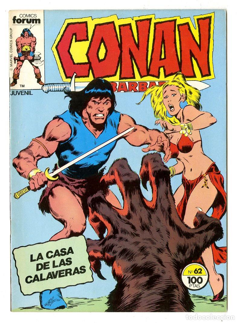 C&oacute;mics: Conan El B&aacute;rbaro n.62 (Forum, 1983) - Foto 1