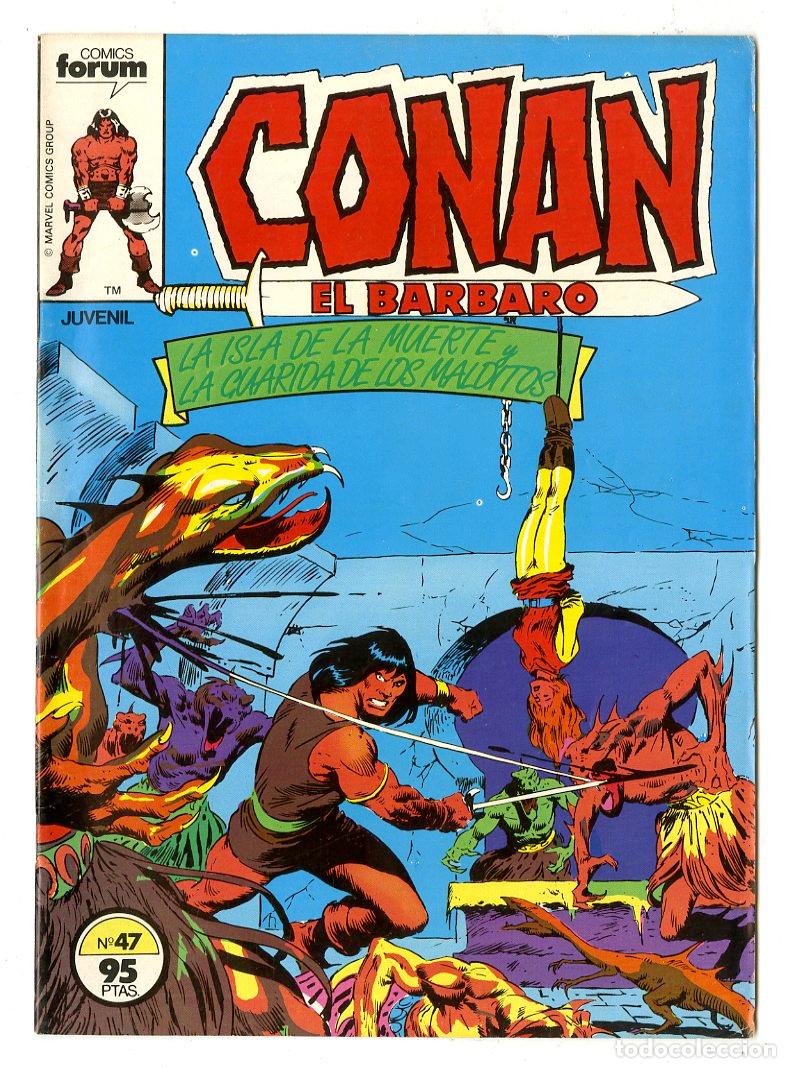 C&oacute;mics: Conan El B&aacute;rbaro n.47 (Forum, 1983) - Foto 1