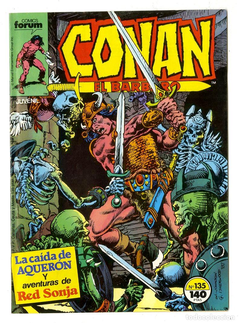 C&oacute;mics: Conan El B&aacute;rbaro n.135 (Forum, 1988) - Foto 1