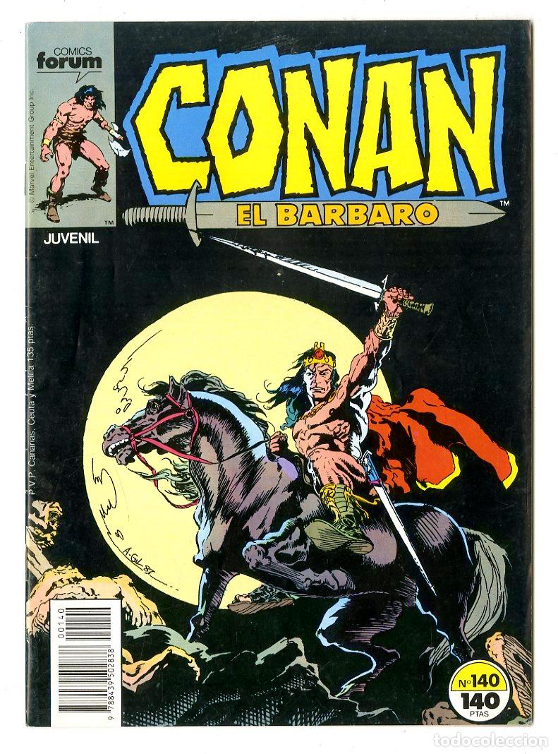 C&oacute;mics: Conan El B&aacute;rbaro n.140 (Forum, 1988) - Foto 1
