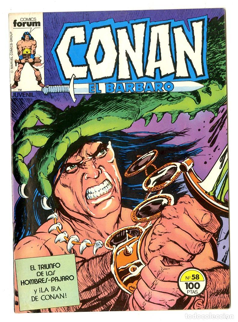 C&oacute;mics: Conan El B&aacute;rbaro n.58 (Forum, 1983) - Foto 1