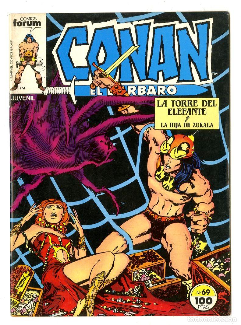 C&oacute;mics: Conan El B&aacute;rbaro n.69 (Forum, 1985) - Foto 1