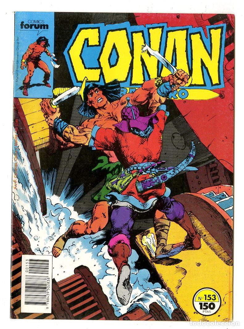 C&oacute;mics: Conan El B&aacute;rbaro n.153 (Forum, 1989)