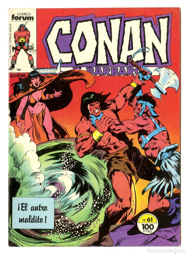 C&oacute;mics: Conan El B&aacute;rbaro n.61 (Forum, 1983)