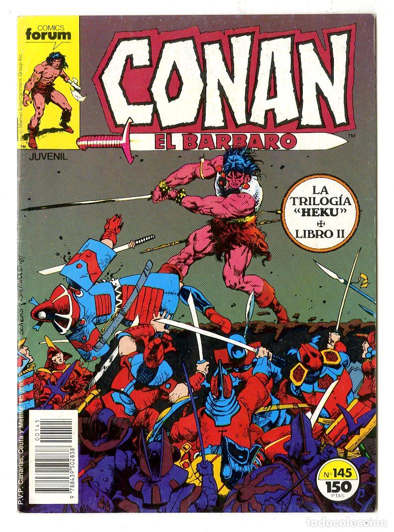 C&oacute;mics: Conan El B&aacute;rbaro n.145 (Forum, 1989) - Foto 1