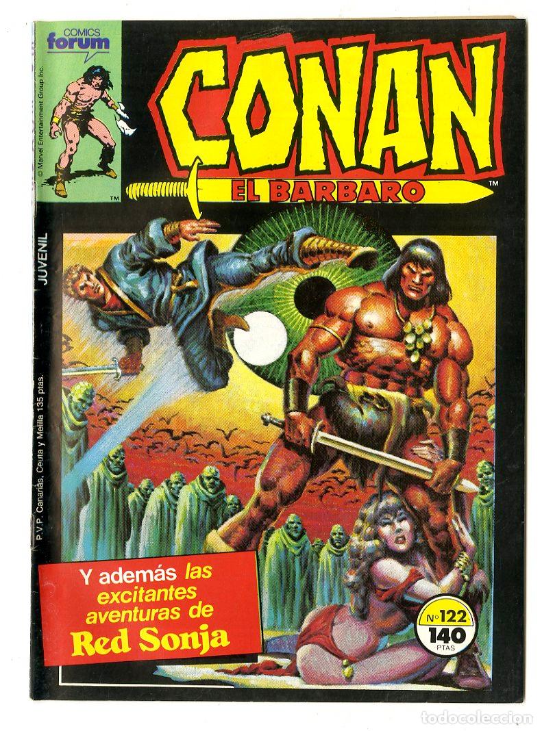 C&oacute;mics: Conan El B&aacute;rbaro n.122 (Forum, 1987)
