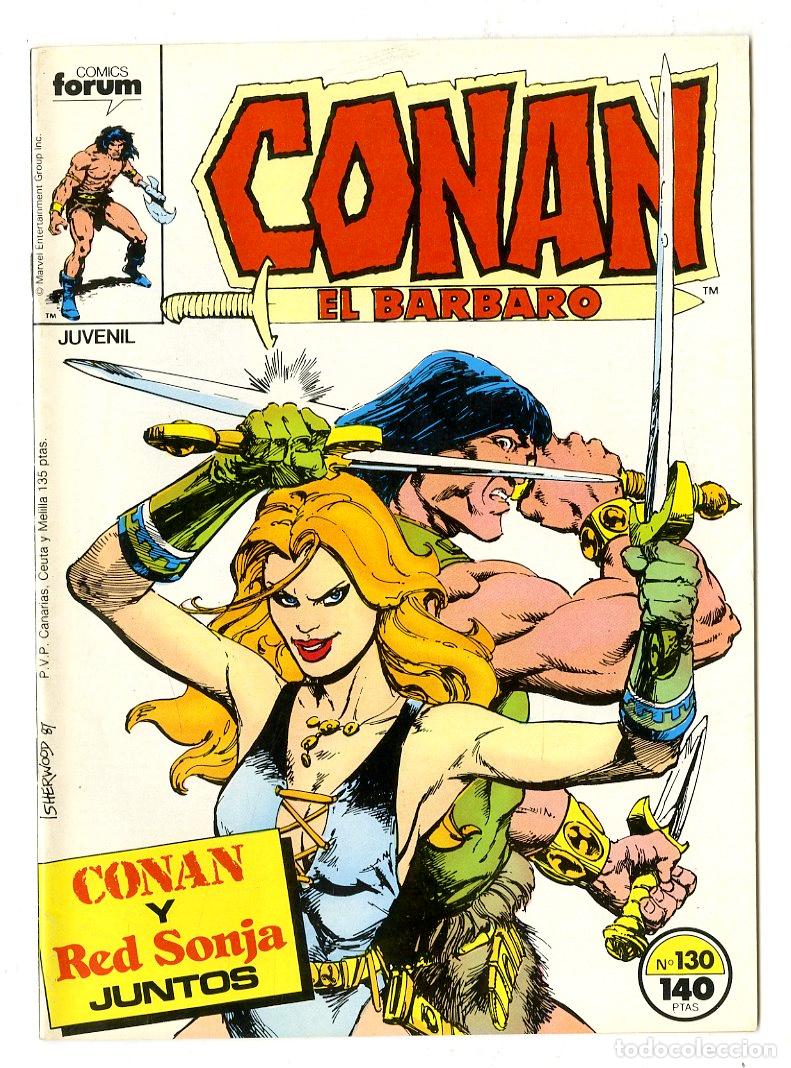C&oacute;mics: Conan El B&aacute;rbaro n.130 (Forum, 1987) - Foto 1