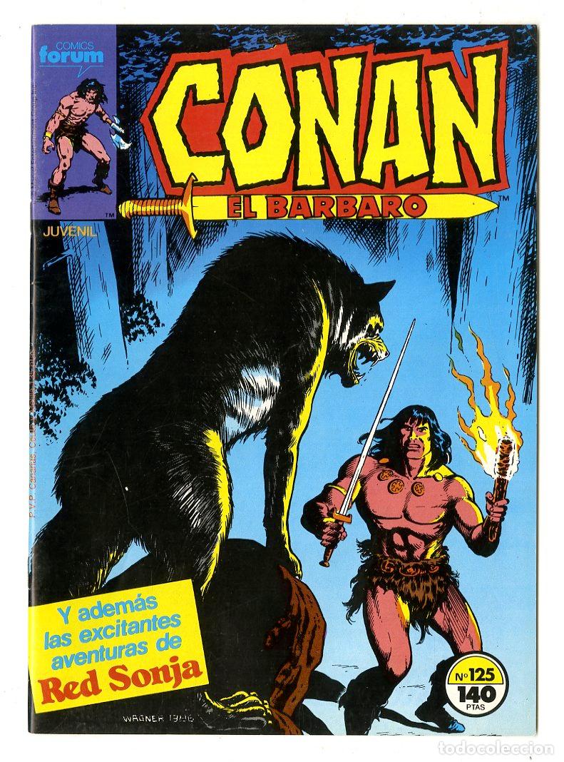 C&oacute;mics: Conan El B&aacute;rbaro n.125 (Forum, 1987) - Foto 1
