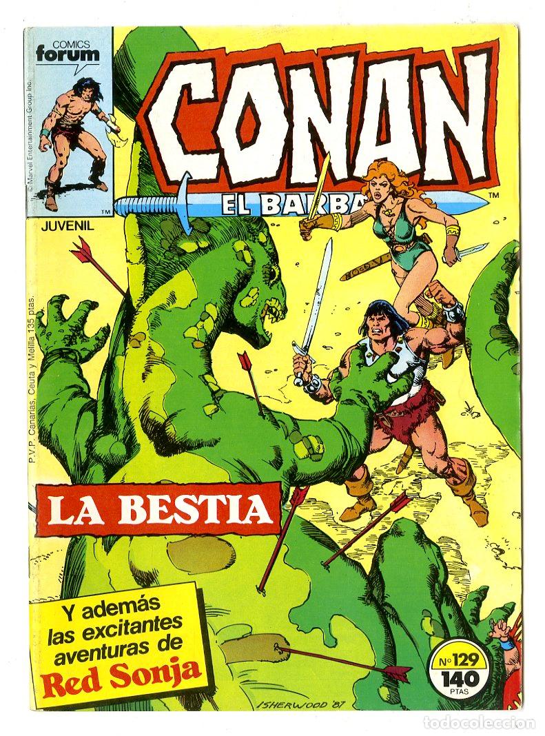 C&oacute;mics: Conan El B&aacute;rbaro n.129 (Forum, 1987) - Foto 1