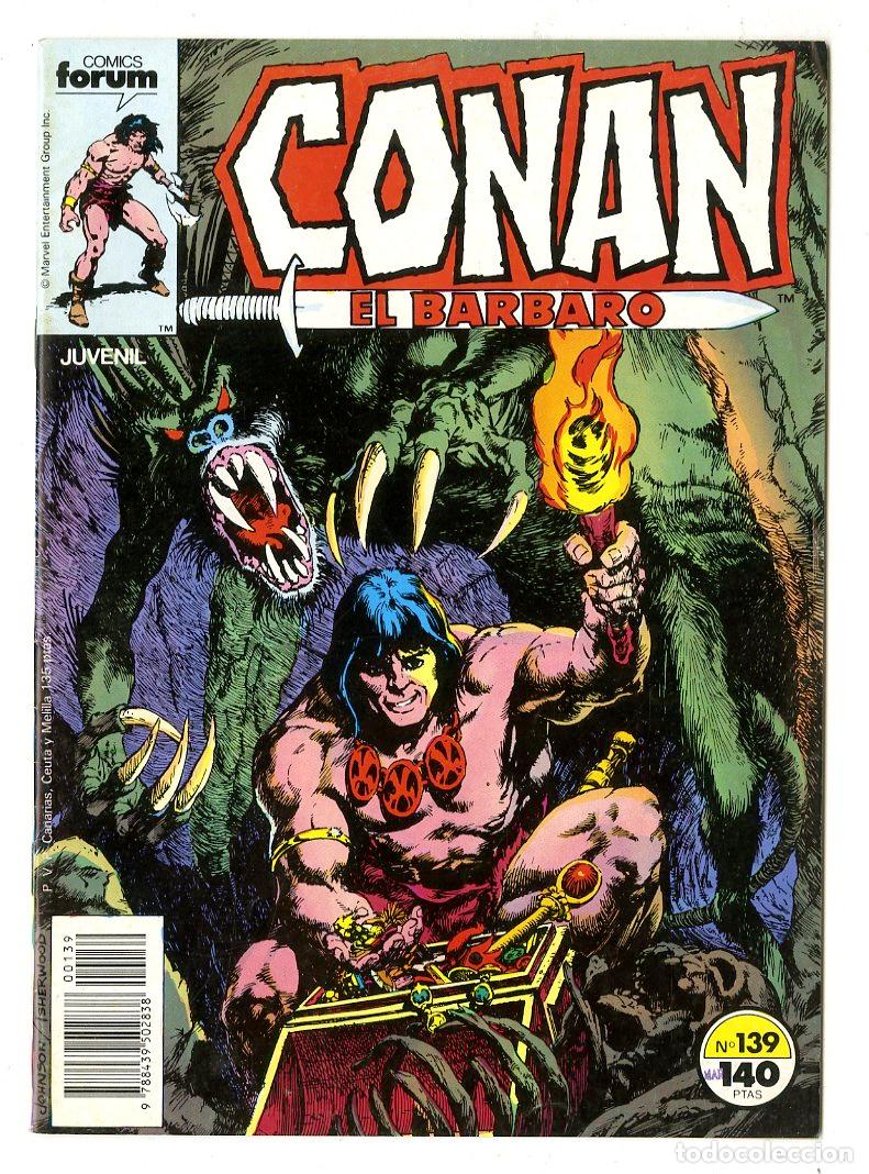 C&oacute;mics: Conan El B&aacute;rbaro n.139 (Forum, 1988)