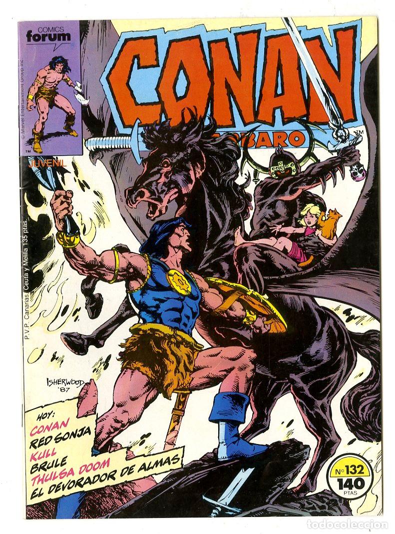 C&oacute;mics: Conan El B&aacute;rbaro n.132 (Forum, 1987) - Foto 1