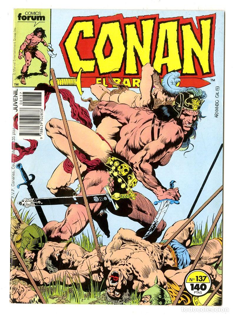 C&oacute;mics: Conan El B&aacute;rbaro n.137 (Forum, 1988) - Foto 1