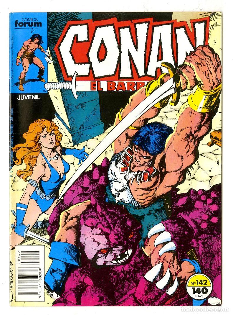 C&oacute;mics: Conan El B&aacute;rbaro n.142 (Forum, 1988)