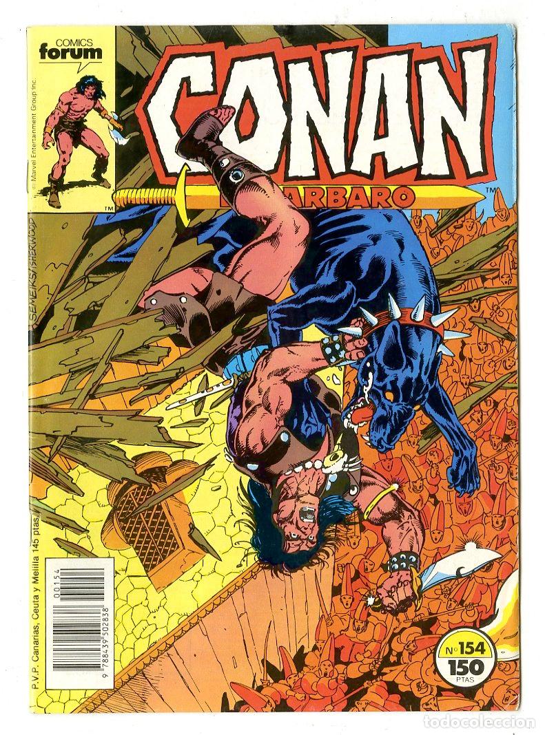 C&oacute;mics: Conan El B&aacute;rbaro n.154 (Forum, 1989)