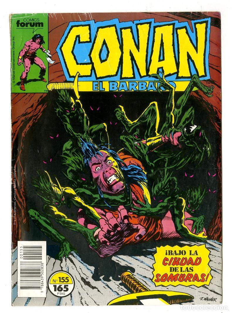 C&oacute;mics: Conan El B&aacute;rbaro n.155 (Forum, 1989)