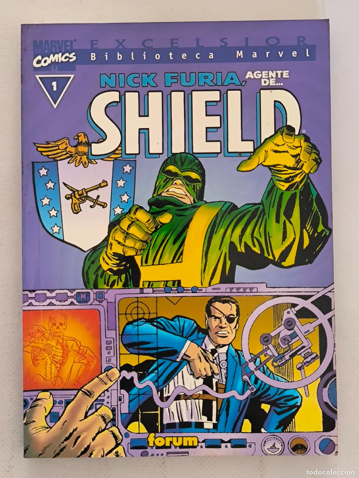 C&oacute;mics: NICK FURIA, AGENTE DE SHIELD N&ordm; 1 - BIBLIOTECA MARVEL - FORUM (CK)