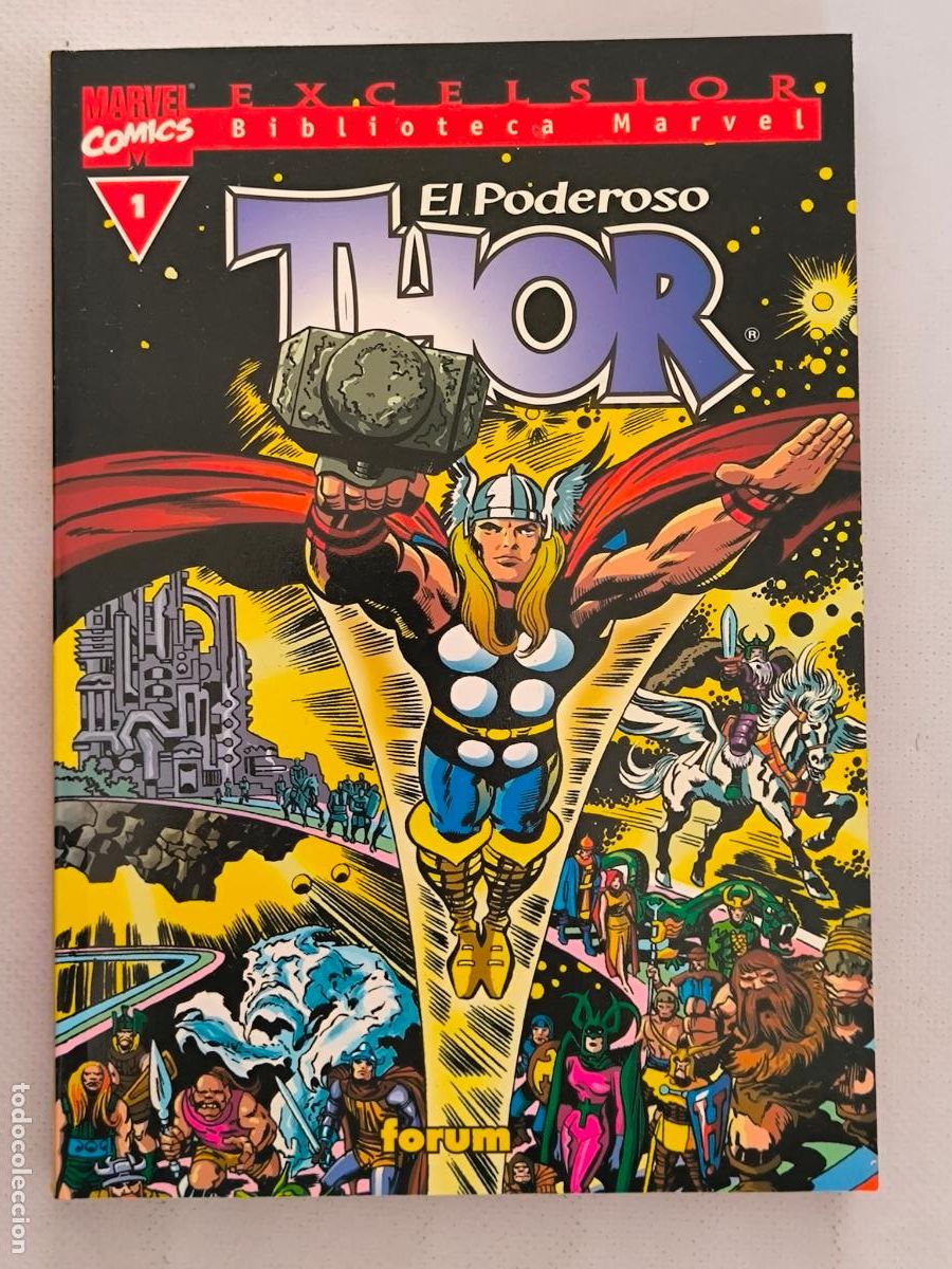 C&oacute;mics: EL PODEROSO THOR N&ordm; 1 - BIBLIOTECA MARVEL - FORUM (6P) - Foto 1
