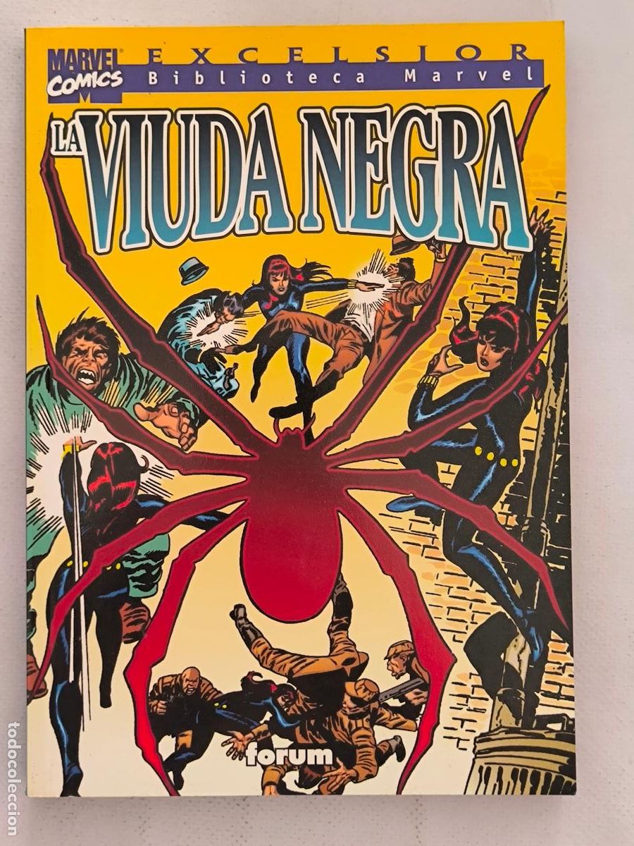 C&oacute;mics: LA VIUDA NEGRA - BIBLIOTECA MARVEL - FORUM (6P)