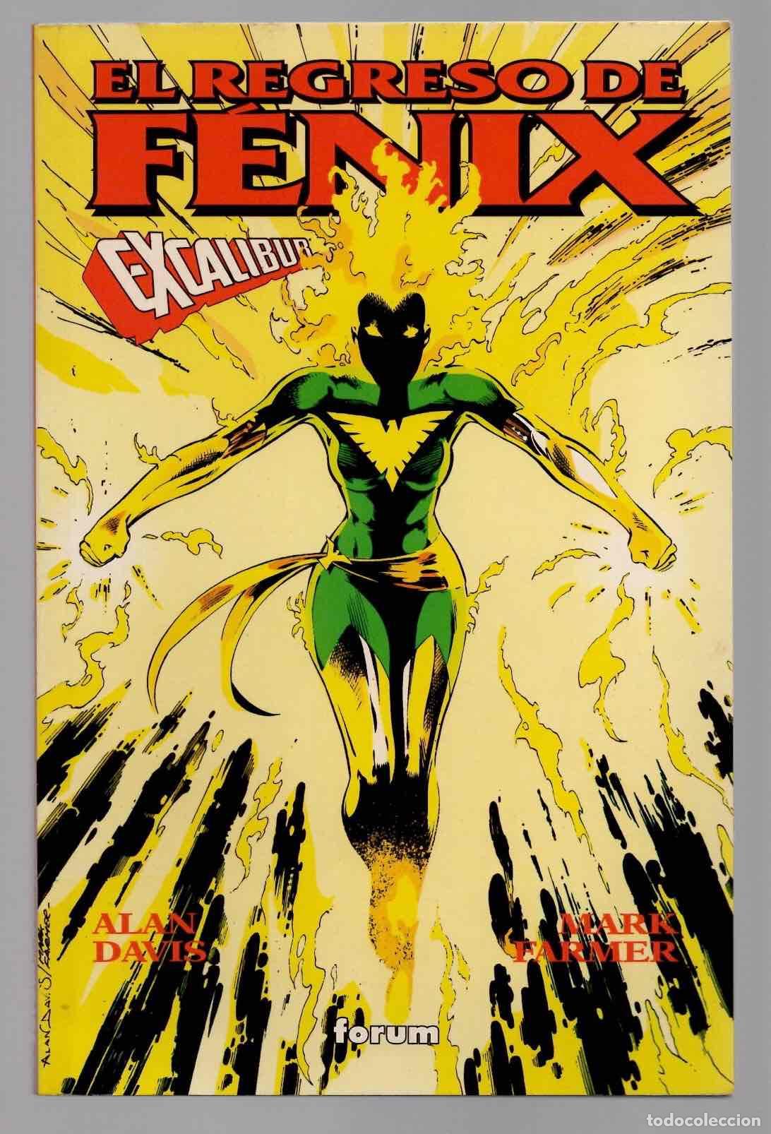 C&oacute;mics: EL REGRESO DE FENIX EXCALIBUR. ALAN DAVIS, MARK FARMER. FORUM PLANETA 1994