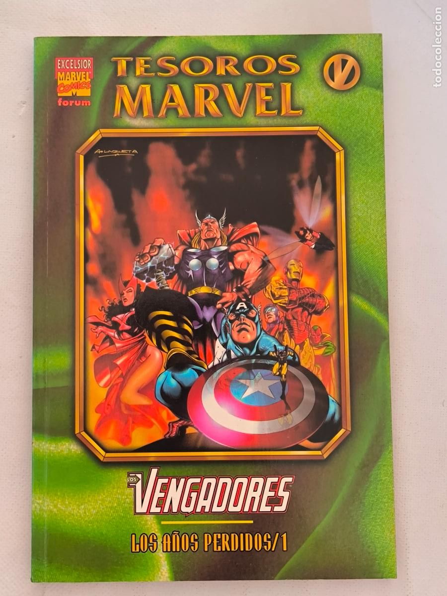 Comics: LOS VENGADORES: LOS A&Ntilde;OS PERDIDOS N&ordm; 1 - TESOROS MARVEL N&ordm; 5 - FORUM (G)