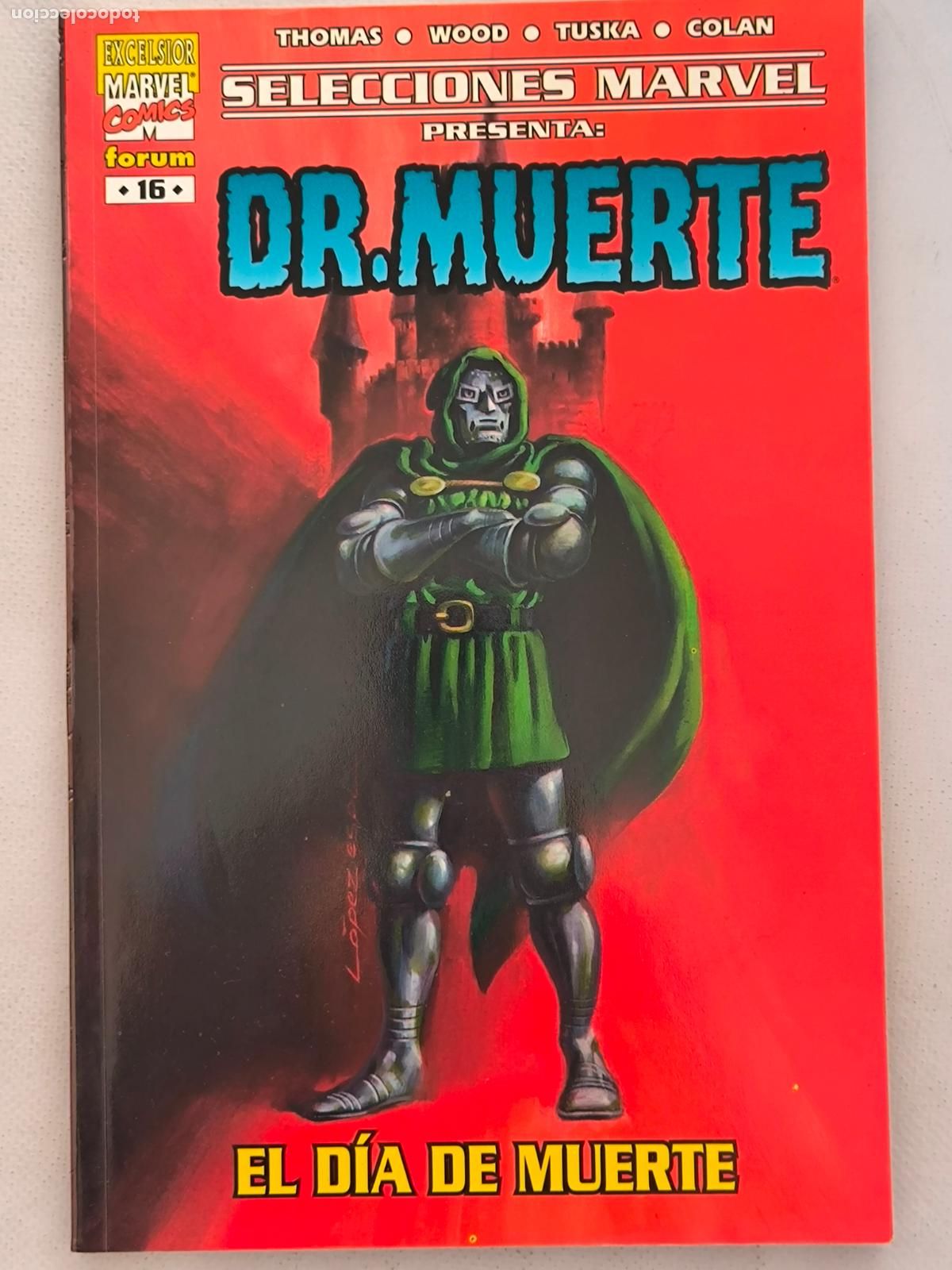 C&oacute;mics: DR. MUERTE: EL DIA DE MUERTE - SELECCIONES MARVEL N&ordm; 16 - FORUM (G)