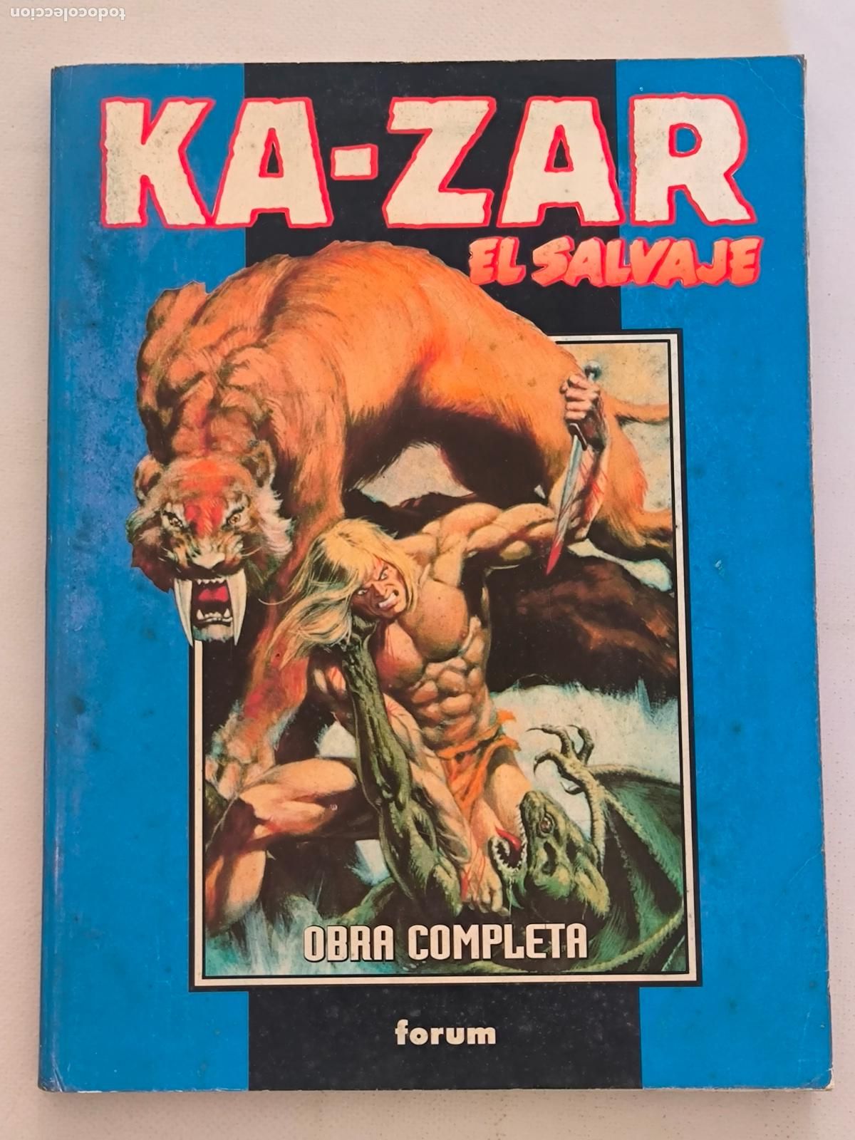 C&oacute;mics: KA-ZAR EL SALVAJE - OBRA COMPLETA - KAZAR - FORUM (J1)
