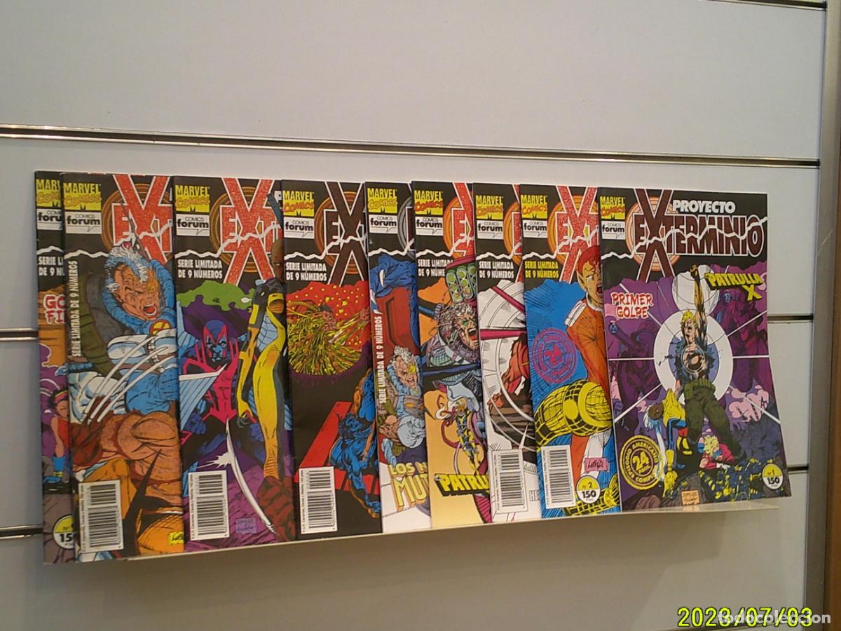C&oacute;mics: PROYECTO EXTERMINIO COMPLETA 9 NUMEROS MARVEL - FORUM