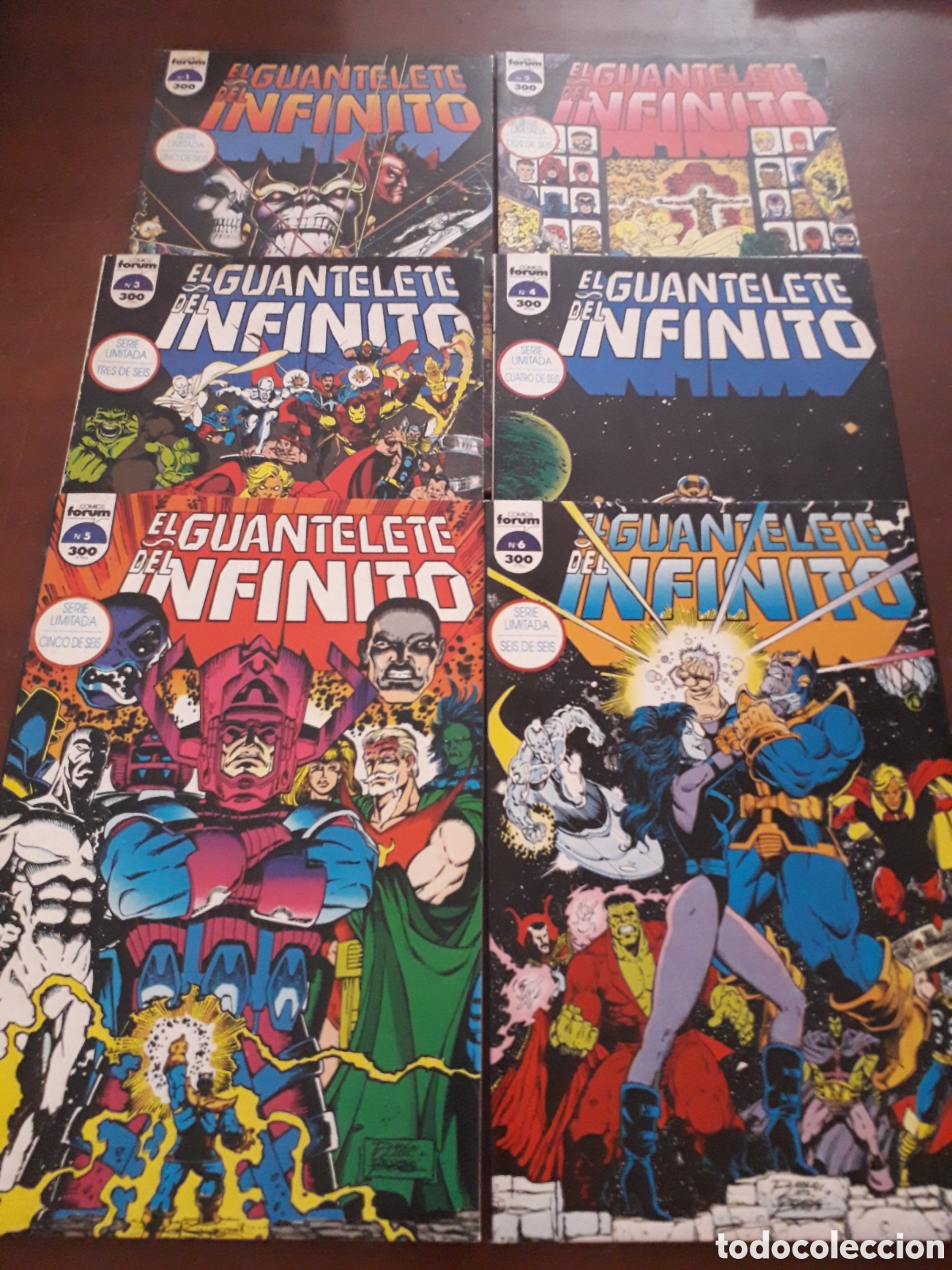 C&oacute;mics: EL GUANTELETE DEL INFINITO. 6 TOMOS. COMPLETA. EXCELENTE ESTADO