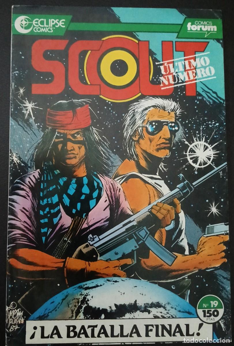 C&oacute;mics: SCOUT-ECLIPSE C&Oacute;MICS-FORUM- N&ordm; 19 -&Uacute;LTIMO DE LA COLEC.-GRAN TIMOTHY TRUMAN-1991-DIF&Iacute;CIL-LEA-VEA-1650