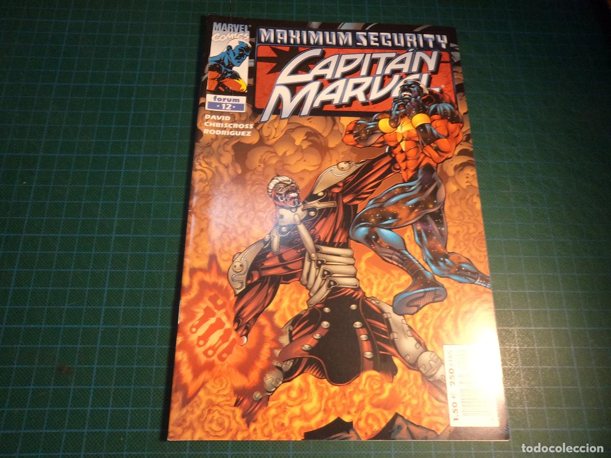 C&oacute;mics: Capitan Marvel Maximum Security. N&ordm; 12. Forum.