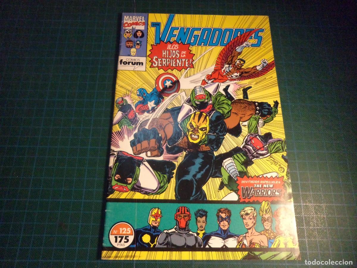 C&oacute;mics: Los Vengadores Vol I. N&ordm; 125. Forum.