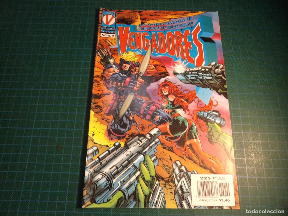 C&oacute;mics: Los vengadores. Vol II. N&ordm; 9. Forum.