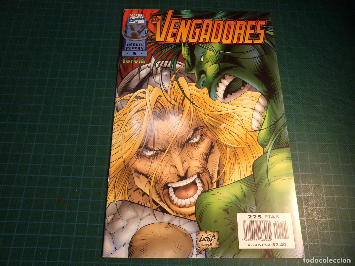 C&oacute;mics: Heroes Reborn Los vengadores. N&ordm; 5. Forum.