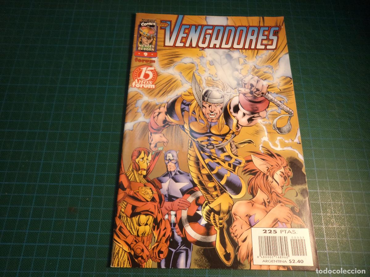 C&oacute;mics: Heroes Reborn Los vengadores. N&ordm; 9. Forum. - Foto 1