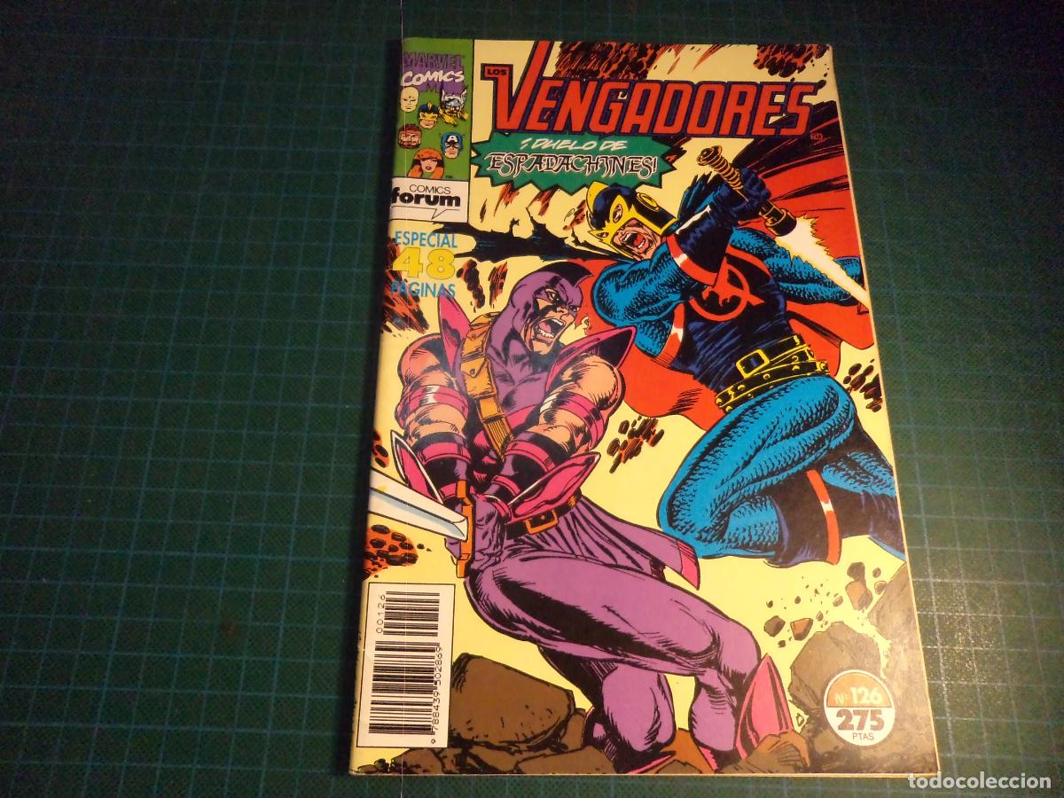 C&oacute;mics: Los vengadores Vol I. N&ordm; 126. Forum.