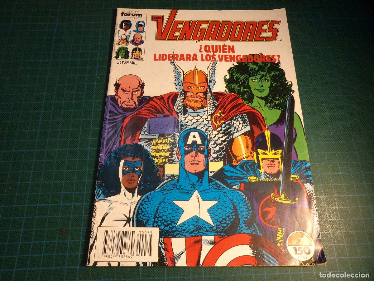 C&oacute;mics: Los vengadores Vol I. N&ordm; 73. Forum.