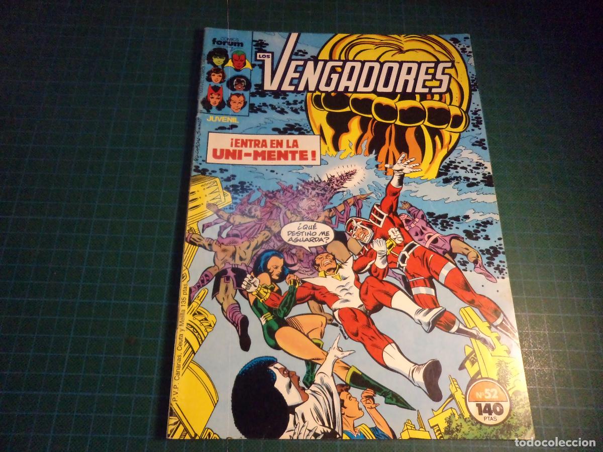 C&oacute;mics: Los vengadores Vol I. N&ordm; 52. Forum.