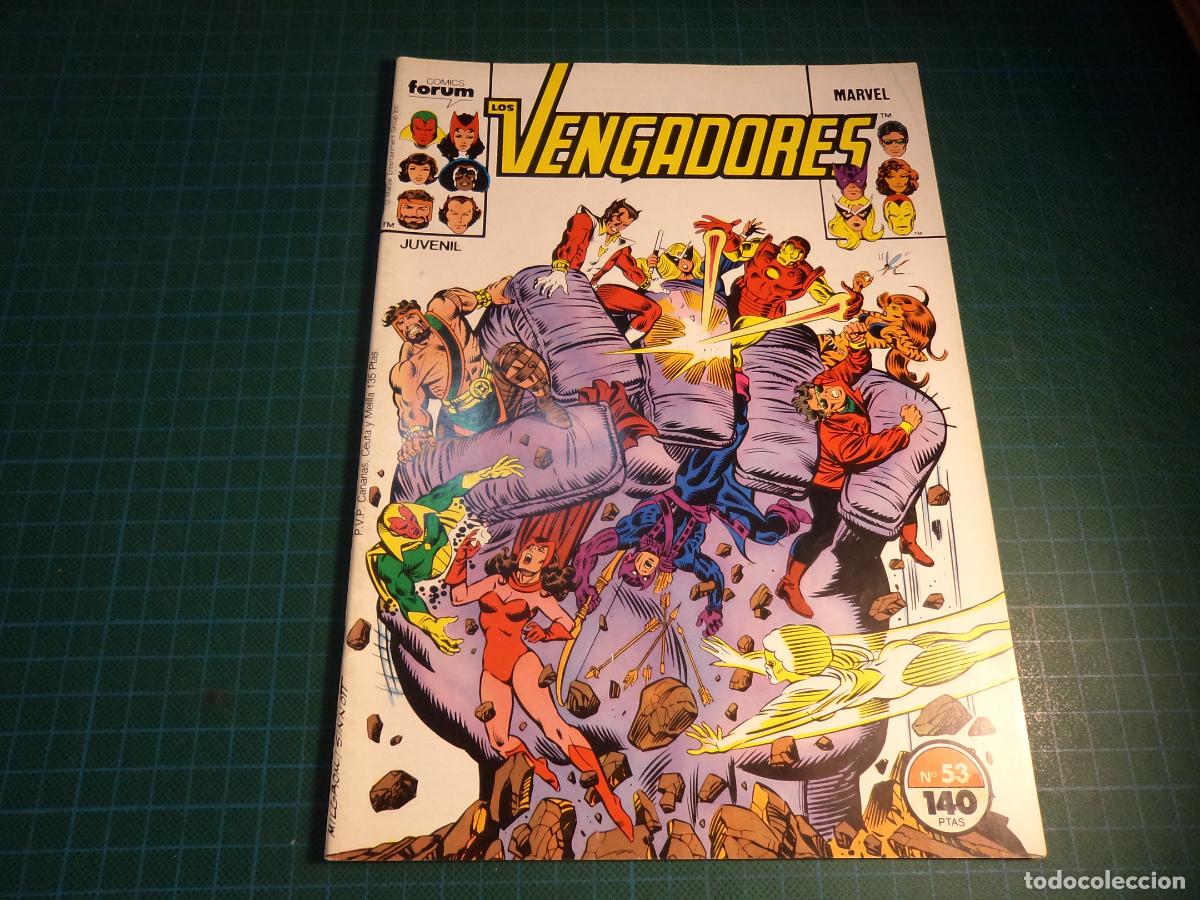 C&oacute;mics: Los vengadores Vol I. N&ordm; 53. Forum.
