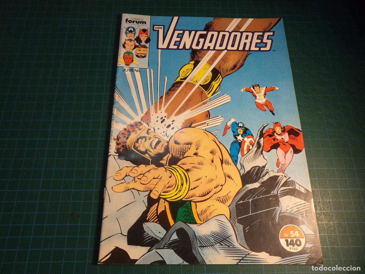 C&oacute;mics: Los vengadores Vol I. N&ordm; 54. Forum.