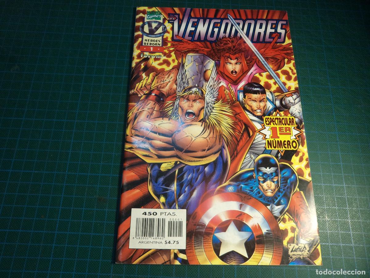 C&oacute;mics: Heroes Reborn. Los vengadores. N&ordm; 1. Forum.