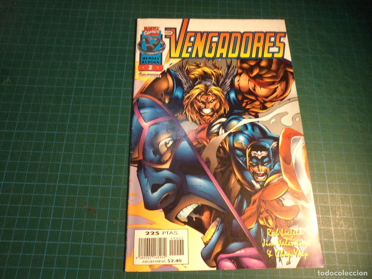 C&oacute;mics: Heroes Reborn. Los vengadores. N&ordm; 2. Forum.