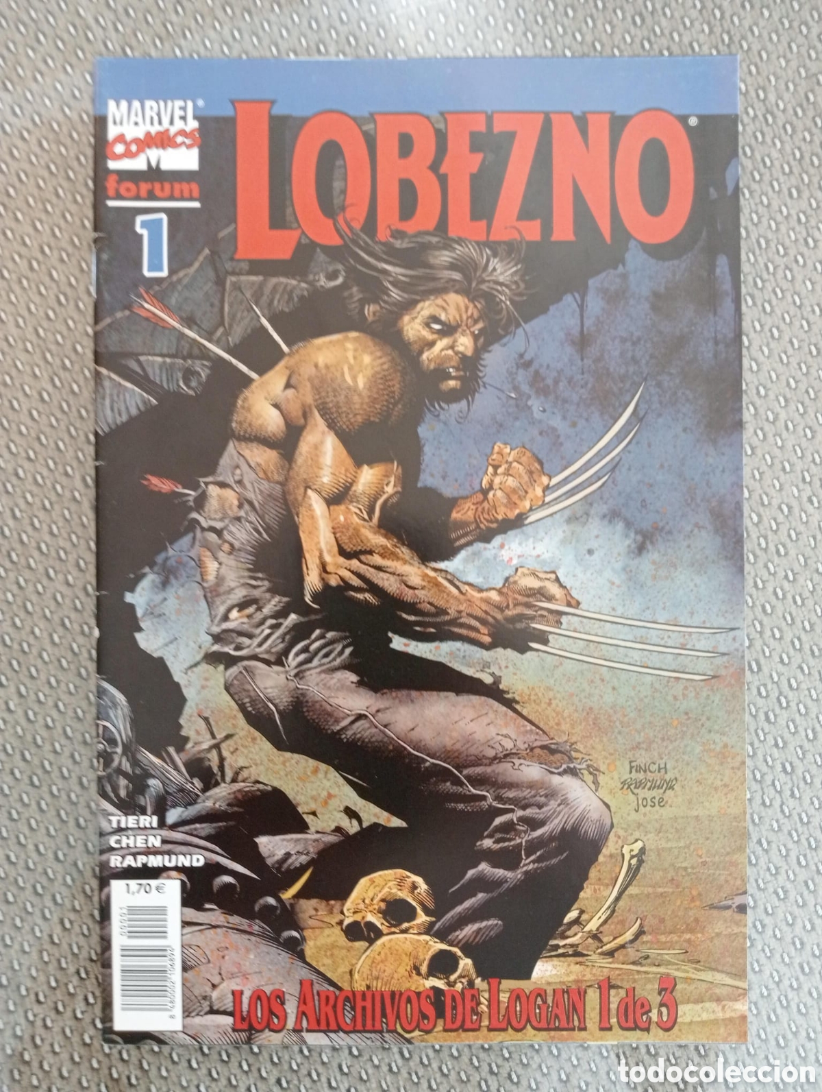 C&oacute;mics: Lobezno: Los archivos de Logan 1 a 3. Completo / Tieri, Chen y Rapmund